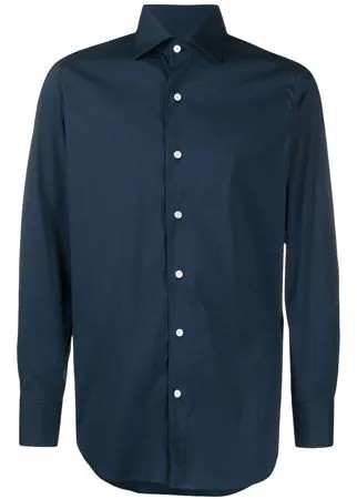 Finamore 1925 Napoli рубашка с длинными рукавами