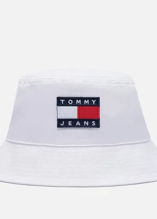Панама Tommy Jeans Organic Cotton Heritage, цвет белый