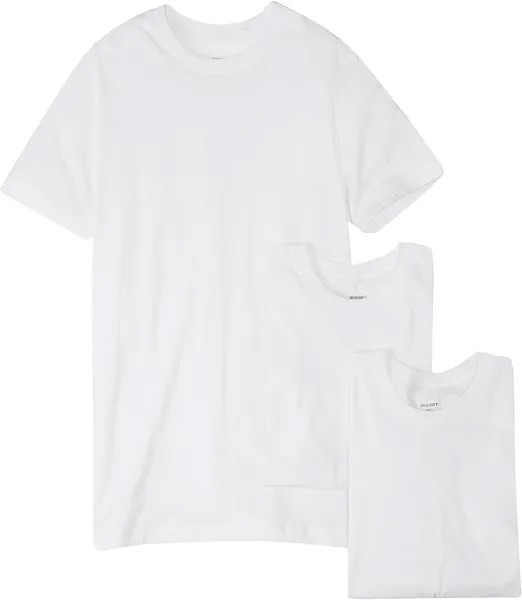 Комплект из 3 футболок ESSENTIAL с круглым вырезом 2(X)IST, цвет White New Logo