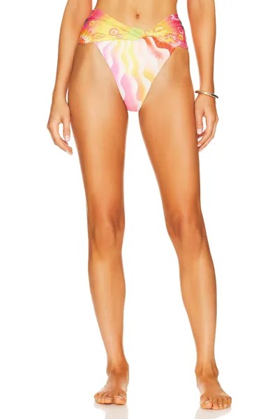 Низ бикини Agua Bendita x REVOLVE Lily Bikini Bottom, цвет Solaris Shimmer