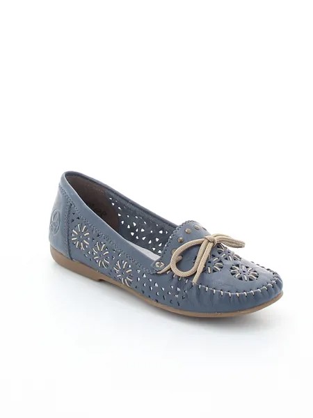 Туфли Rieker женские летние, размер 37, цвет синий, артикул L6396-12