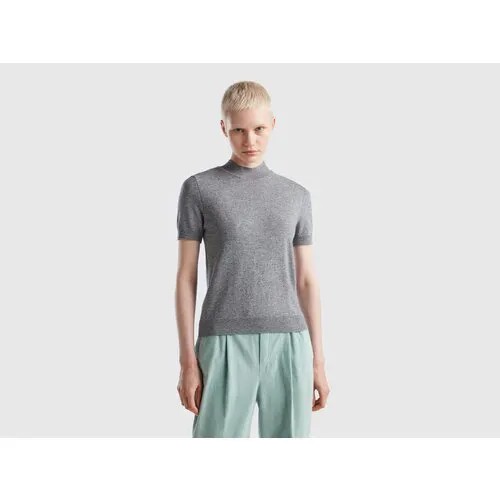 Водолазка UNITED COLORS OF BENETTON, размер M, серый