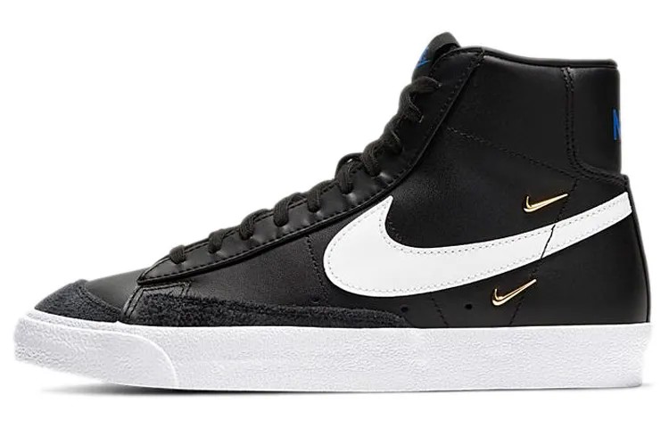 Nike Blazer Mid 77 LX gold luxe черный белый (женские)