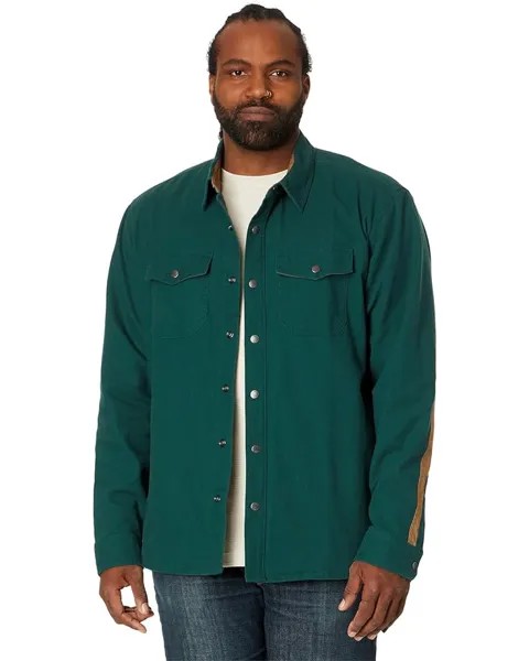 Рубашка L.L.Bean Signature Rugged Soft Twill Shirt, цвет Dark Pine