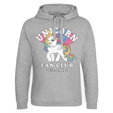 Толстовка My Little Pony Hoodie Unicorn Fan Club Epic Hoodie, серый