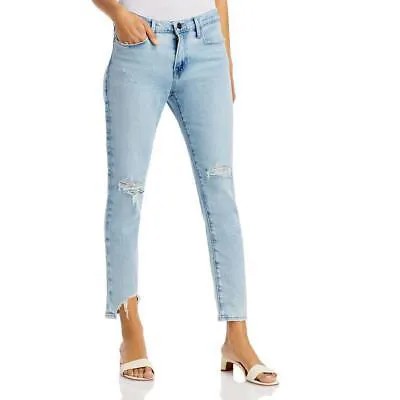 Женские укороченные джинсовые джинсы-бойфренды Frame Le Garcon синие с низкой посадкой 26 BHFO 2879