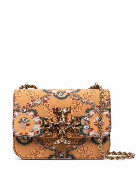 Tory Burch сумка на плечо Eleonor с цветочным принтом