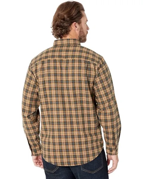 Рубашка Wolverine Glacier Lite Flannel Shirt, цвет Cedar Plaid