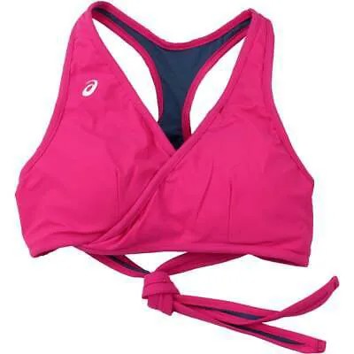 Женский розовый спортивный топ ASICS Keli Volleyball Bikini Top BV2154-1995