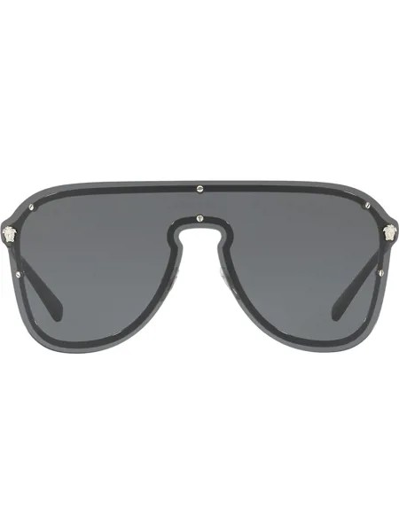 Versace Eyewear солнцезащитные очки-маска #Frenergy