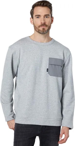 Толстовка Ted Baker Birchin Sweatshirt with Pocket, цвет Grey Marl