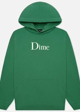 Мужская толстовка Dime Classic Plaid Hoodie, цвет зелёный, размер S