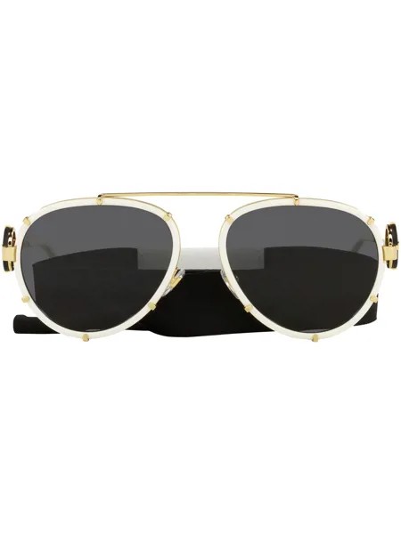 Versace Eyewear солнцезащитные очки-авиаторы