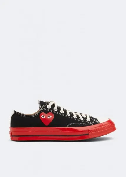 Кроссовки COMME DES GARÇONS PLAY X Converse sneakers, черный