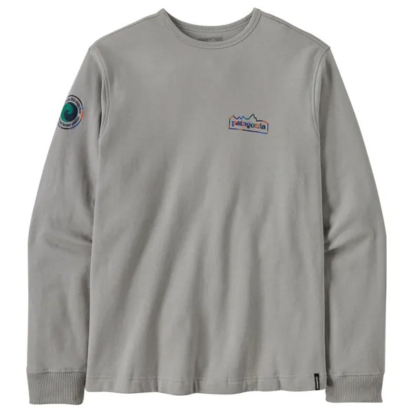 Пуловер Patagonia LW Unity Fitz Wildrise Crew, цвет Salt Grey