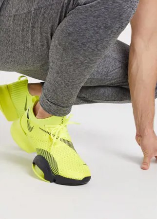 Желтые кроссовки Nike Training Air Zoom SuperRep-Желтый