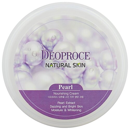 Крем для тела Deoproce Natural Skin Pearl Nourishing Cream, 100 г