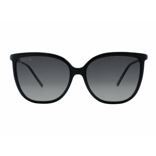 Солнцезащитные очки LACOSTE 963S 001, черный, серый