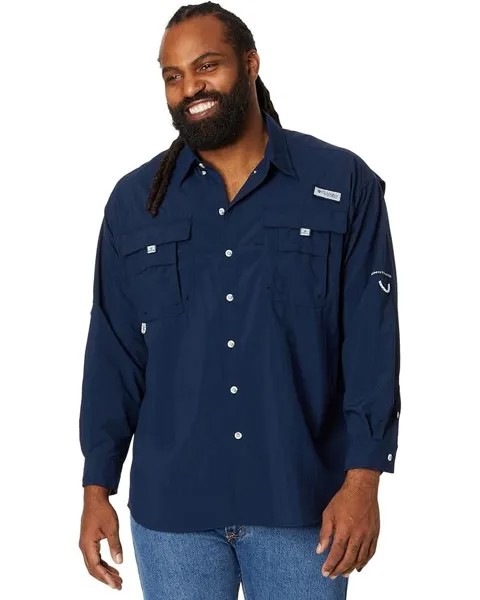 Рубашка Columbia Big & Tall Bahama II Long Sleeve, цвет Collegiate Navy