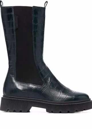 Kurt Geiger London ботинки с тиснением под кожу крокодила