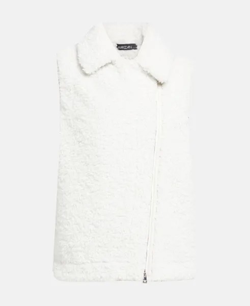 Жилет из искусственного меха Marc Cain, цвет Wool White