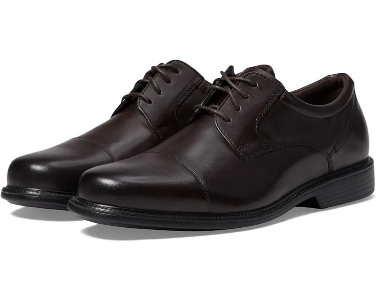 Оксфорды Rockport Charles Road Cap Toe, цвет Dark Brown