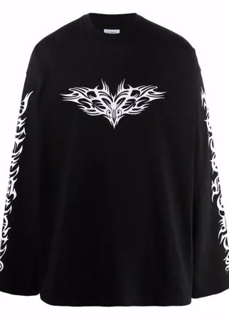 VETEMENTS футболка с принтом