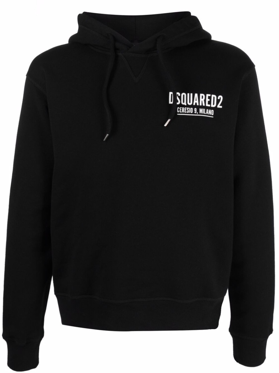 Dsquared2 худи с логотипом, черный