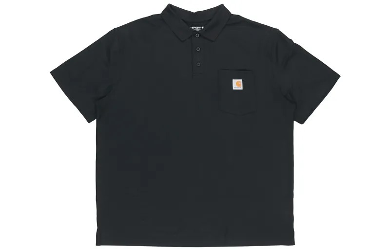 Рубашка-поло унисекс Carhartt, Карбоновый вереск