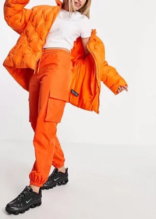 Оранжевые джоггеры с карманами карго House Of Holland-Оранжевый цвет