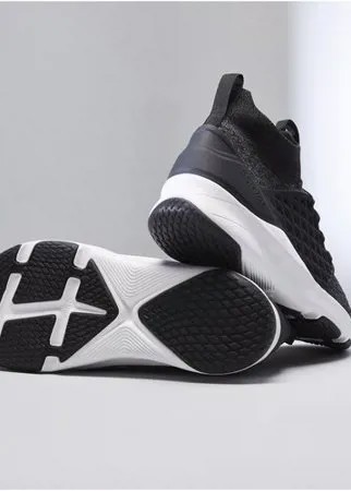 Кроссовки для фитнеса женские черные 520, размер: 36, цвет: Черный/Белоснежный DOMYOS Х Декатлон