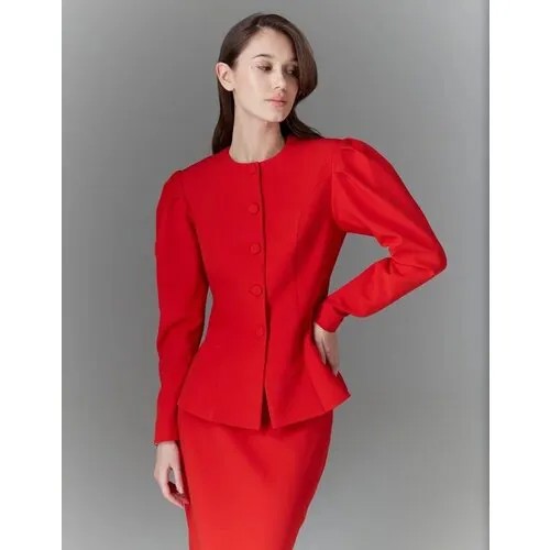 Пиджак Batista fashion, размер 46, красный