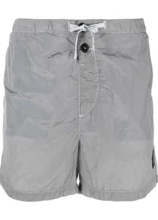 Stone Island плавки-шорты с нашивкой-логотипом