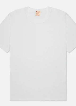 Мужская футболка Champion Reverse Weave Basic Crew Neck Comfort Fit, цвет белый, размер XS
