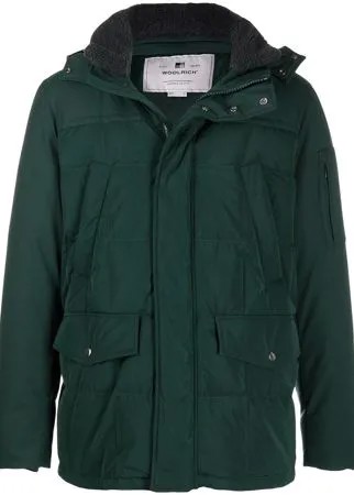 Woolrich пуховик с капюшоном