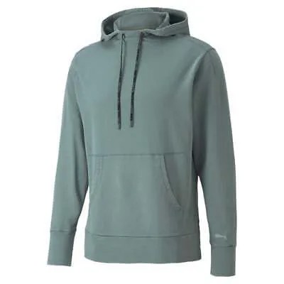 Puma Studio Garment Wash Pullover Hoodie Mens Size XL Повседневная верхняя одежда 521067-6