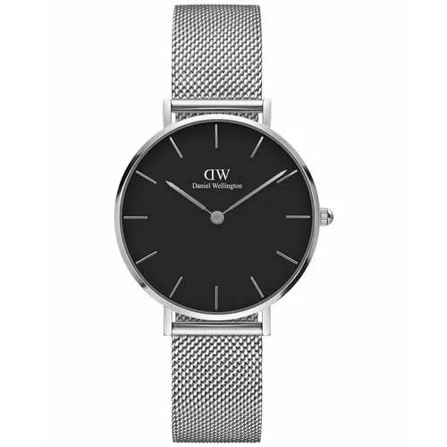 Наручные часы Daniel Wellington Petite, черный, серебряный