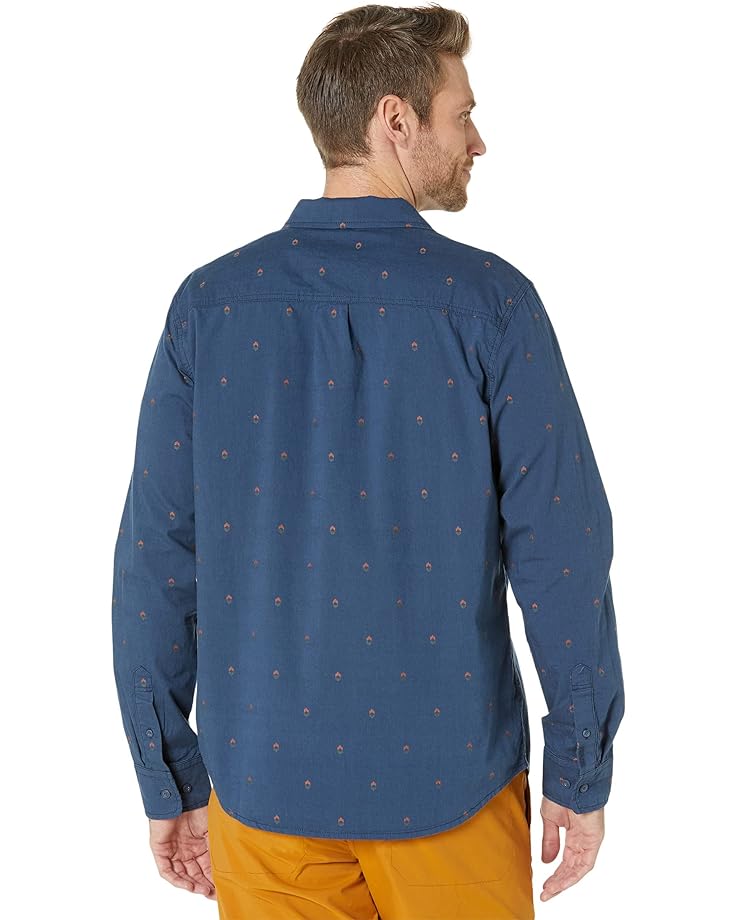 Рубашка Prana Lewisville Shirt, цвет Nautical Scratch 1