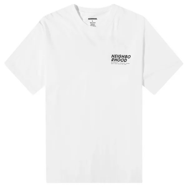 Футболка Neighborhood 20 Printed T-Shirt, белый