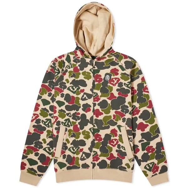 Худи Billionaire Boys Club Duck Camo Zip, цвет Multi Camo