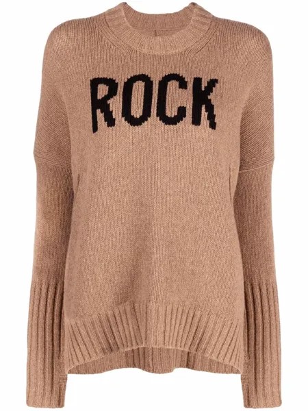 Zadig&Voltaire джемпер Rock с надписью