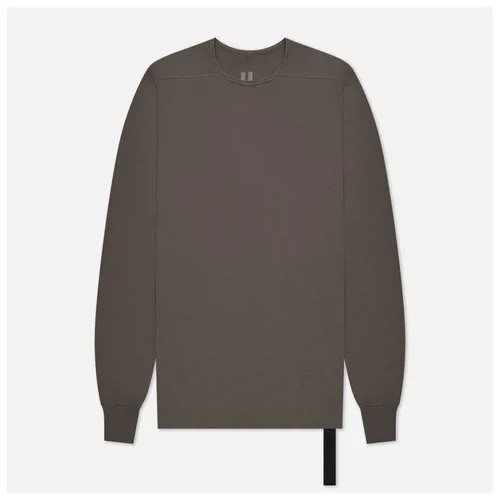 Лонгслив Rick Owens, хлопок, размер S, коричневый