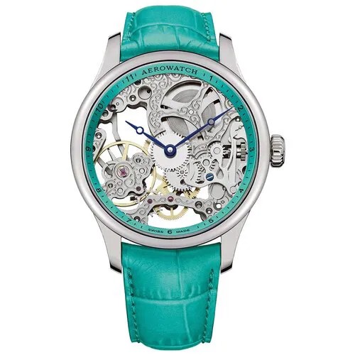 Наручные часы AEROWATCH Часы наручные женские Aerowatch Renaissance 57981 AA16, зеленый
