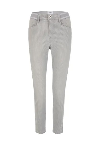 Спортивные джинсы Ornella, облегающий крой, 7/8, женские ANGELS, цвет Grey Used