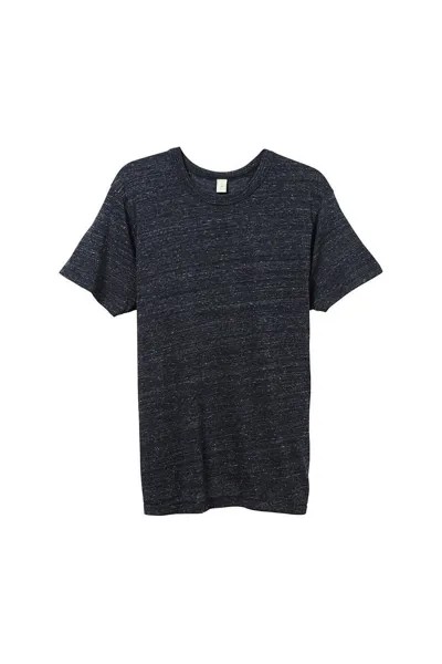 Футболка из эко-джерси с круглым вырезом Alternative Apparel, черный