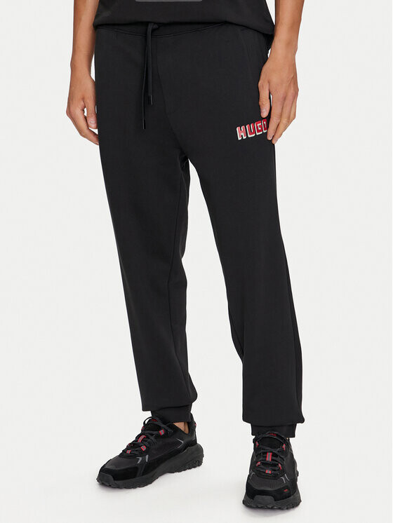 Спортивные брюки regular fit Hugo, черный