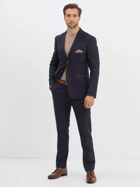 Костюм мужской Marc De Cler Ks24865Brown-170 коричневый; синий 52 RU