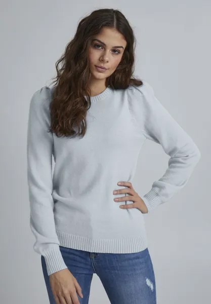 Свитер BYMILO PUFF JUMPER b.young, синий меланж 