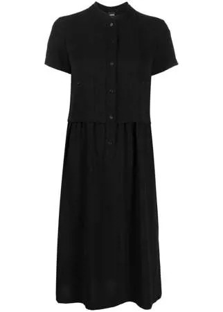 Aspesi платье-рубашка с короткими рукавами