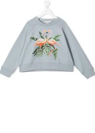 Stella McCartney Kids толстовка с принтом